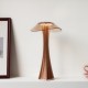 Small Waist Table Lamp USB Charging Learning Reading Eyes Protection LED Simple Desk Lamp Rose gold