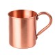 Smooth Copper Moscow Mule Mug for Cocktail Coffee Beer Milk Water