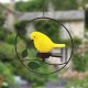 Solar Bird LED Hanging Light Outdoor Garden Lawn Patios Pendant Lamp Yard Decoration yellow_Little bird