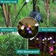 Solar Floor Light Garden Decoration Firefly Lamp Ip65 Waterproof Courtyard Lawn Lamp Camping Light 6 heads warm light