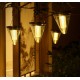 Solar Light Outdoor Waterproof Garden Decoration Hanging Lamps Night Light warm light_2.4W