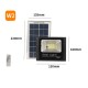 Solar Panel Light Long Lasting Solar Battery Lamp Waterproof High Brightness Remote Control Garden Outdoor Energy Saving Light W2