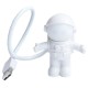 Spaceman USB Night Light Adjustable Led Computer Keyboard Light Reading Light for Office Bedroom School