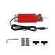 Spot Welder All-in-one Pen-type Spot Welder Handheld Automatic Trigger One-handed Operation Spot Welder Red