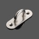 Stainless Steel Ceiling Fan Hook U Shaped Fixed Drag Hook Ceiling Fan Base Small 61xx20mm