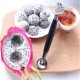 Stainless Steel Double Head Ice  Cream Baller Scoop Household Kitchen Accessories black