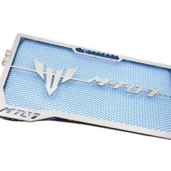 Stainless Steel Motorcycle Radiator Grille Guard for YAMAHA MT-07 MT07 14-18 blue