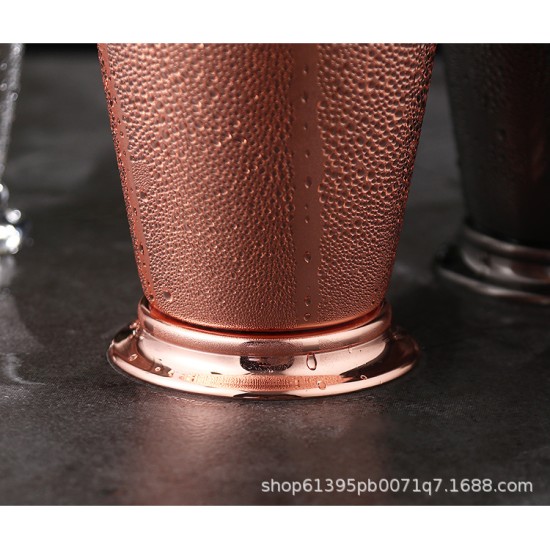 Stainless Steel Mule Mug Metal Cocktail Cup for Bar Party KTV Supplies Gold