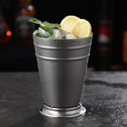 Stainless Steel Mule Mug Metal Cocktail Cup for Bar Party KTV Supplies Silver