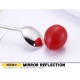 Stainless Steel Stirring Spoon Dig Spoon with Long Handle for Bar Mug Coffee Cup Stainless steel color (24cm)