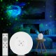 Star Projector Led Moon Full Sky Galaxy Colorful Atmosphere Light Usb Night Light with Remote Control