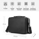 Storage Bag PU Waterproof Carrying Case for DJI Mavic Air 2 Drone Controller Accessories