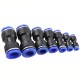 Straight Push Connectors Quick Release Pneumatic Air Line Fittings 4mm 6mm 8mm 10mm 12mm 14mm 16mm for PU-6