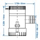 Submersible Boat Bilge Water Pump 12v Automatic Submersible Non-Automatic Marine Electric Bilge Pump 1100GPH