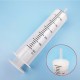 Syringe Rinser Feeder Large Capacity Wide Opening Enema Perfusion Device 150ml