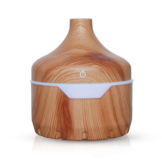 USB Charging Air Humidifier Large Capacity Wood Grain Home Air Purifier for Home Office Light wood grain