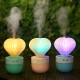 USB Humidifier Cactus-shape  Large Capacity Home Mini Desktop Air Purifier Pink