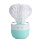 USB Humidifier Cactus-shape  Large Capacity Home Mini Desktop Air Purifier green