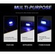 USB LED Car Interior Atmosphere Light Feet Lamp Illumination Decoration Light  red light