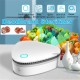 USB Mini Ozone Air Purifier Portable Deodorant Sterilizer for Car Refrigerator Closets white