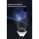 Ufo Starry Sky Projection Lamp Colorful Usb Rechargeable Romantic Led Night Light Kids Creative Gifts White