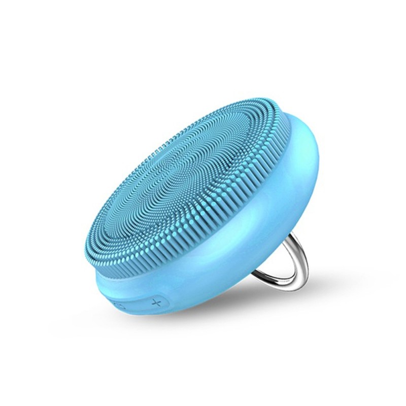 Ultrasonic Electric Cleansing Instrument Face Cleansing Brush Vibration Blackhead Epilator Pore Cleaner Massage USB Rechargeable blue Ultrasonic Electric Cleansing Instrument Face Cleansing Brush Vibration Blackhead Epilator Pore Cleaner Massage USB Rechargeable blue