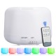 Ultrasonic Noiseless Remote Control Humidifier Aroma Diffuser Colourful LED Night Light- US Standard