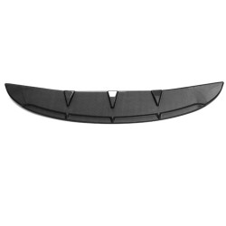 Universal Car Front Bumper Lip Spoiler Diffuser Fins Body Kit Car-styling Front Bumper Diffuser black