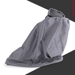 Universal Charging Port Rain Cover For New Energy Vehicles Magnetic Absorption Body Cover Cloth Gray