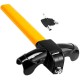 Universal Security Anti Theft Heavy Duty Car Suvs Rotary Steering Wheel Lock Yellow black