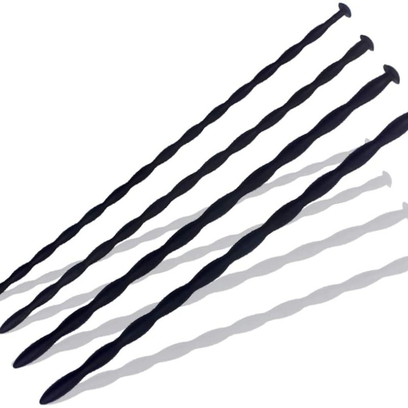 Urethra Probes Silicone Penis Plug Urethra Dilator Beads Set Sex Toys for Men with Different Sizes 3mm Urethra Probes Silicone Penis Plug Urethra Dilator Beads Set Sex Toys for Men with Different Sizes 3mm