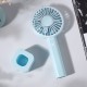 Usb Mini Mute Fans Electric Portable Handheld Household Desktop Electric Fan for Student Office Pink