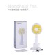 Usb Mini Mute Fans Electric Portable Handheld Household Desktop Electric Fan for Student Office Pink