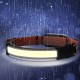 Usb Rechargeable Night  Light Rechargeable Cob Headlight Red Light Warning Lamp as picture show