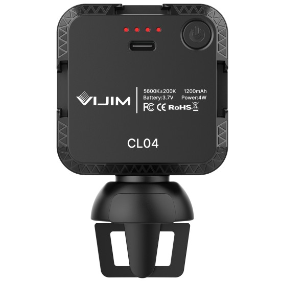 Vijim Cl04 Laptop Selfie Led Video  Light Conference Light Office Zoom Lighting Live Light For Macbook Tablet white