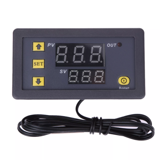 W3230 Digital  Thermostat Temperature Alarm Controller Sensor Meter Regulator  24V