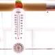 Wall Hung Thermometer Hygrometer for Indoor Outdoor Garden Office