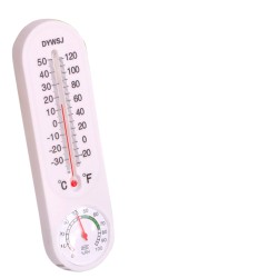 Wall Hung Thermometer Hygrometer for Indoor Outdoor Garden Office