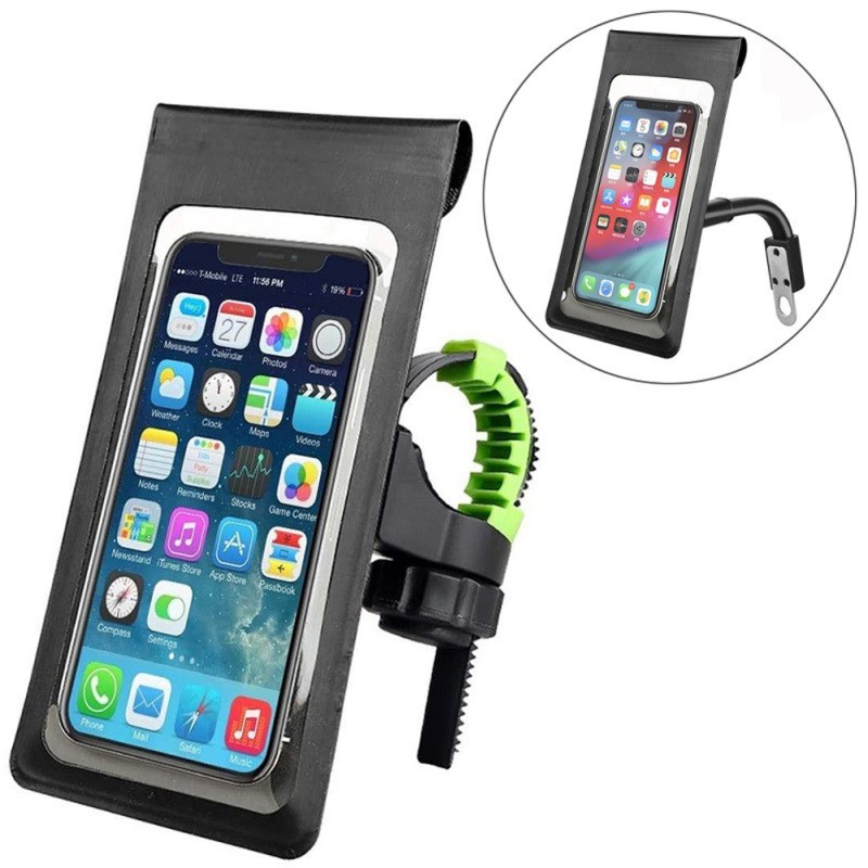 Waterproof Bicycle Phone Bag Touch Screen Quick Release Bike Motorcycle Handlebar Rearview Mirror Phone Stands Bag handlebar Waterproof Bicycle Phone Bag Touch Screen Quick Release Bike Motorcycle Handlebar Rearview Mirror Phone Stands Bag handlebar