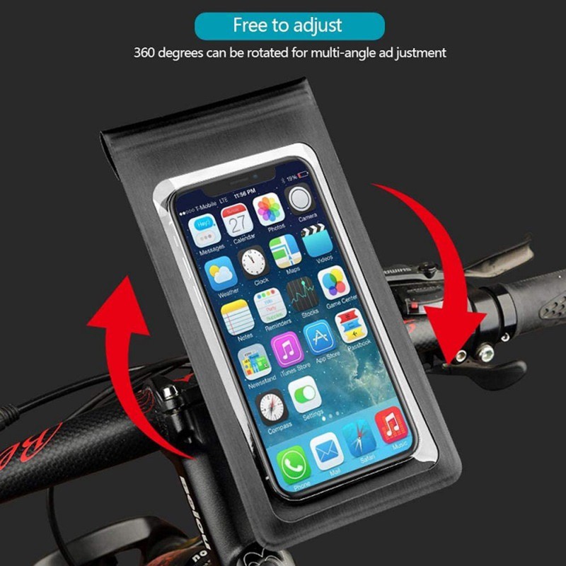 Waterproof Bicycle Phone Bag Touch Screen Quick Release Bike Motorcycle Handlebar Rearview Mirror Phone Stands Bag handlebar Waterproof Bicycle Phone Bag Touch Screen Quick Release Bike Motorcycle Handlebar Rearview Mirror Phone Stands Bag handlebar