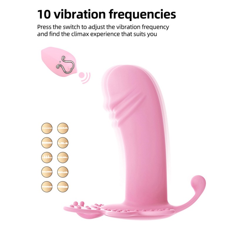 Wearable Vibrator For Women Remote Control Vibrating Masturbator Butterfly Panty Vibrator G Spot Stimulator Adult Sex Toys Purple Wearable Vibrator For Women Remote Control Vibrating Masturbator Butterfly Panty Vibrator G Spot Stimulator Adult Sex Toys Purple