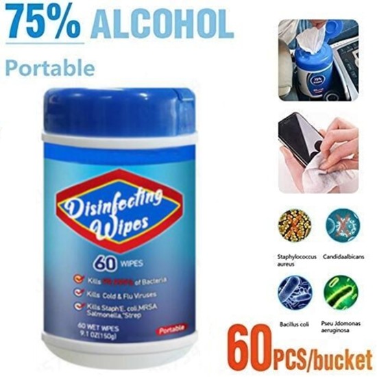 Wet Tissue Draw Wet Wipes Bucket All-purpose Cleaning Wipes Disinfectant Wipes Wet wipes