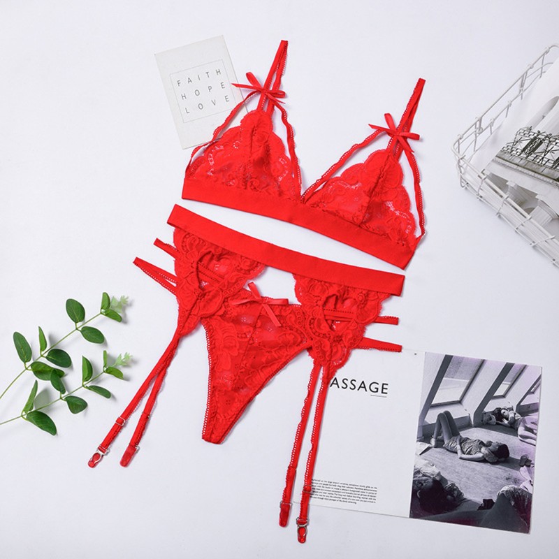 Women Lingerie Sexy Lace Bra Erotic Bra Briefs Set Plus Size Sexy Underwear red_XXL Women Lingerie Sexy Lace Bra Erotic Bra Briefs Set Plus Size Sexy Underwear red_XXL