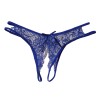 Women Sexy Lace Open Crotch Briefs Ladies Low Waist G-String Sex Game Pantie sapphire_One size Women Sexy Lace Open Crotch Briefs Ladies Low Waist G-String Sex Game Pantie sapphire_One size