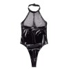 Women Sexy Leather Lingerie Plus Size Transparent Lace Hollow Sexy Underwear Porno Crotchless Erotic Costumes XL Women Sexy Leather Lingerie Plus Size Transparent Lace Hollow Sexy Underwear Porno Crotchless Erotic Costumes XL