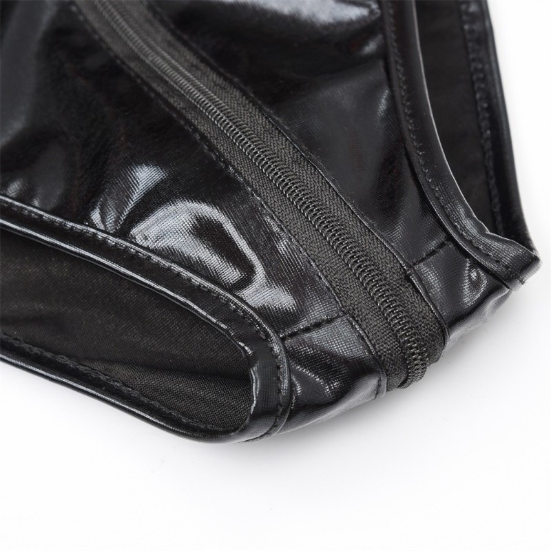 Women Sexy Leather Lingerie Plus Size Transparent Lace Hollow Sexy Underwear Porno Crotchless Erotic Costumes XL Women Sexy Leather Lingerie Plus Size Transparent Lace Hollow Sexy Underwear Porno Crotchless Erotic Costumes XL