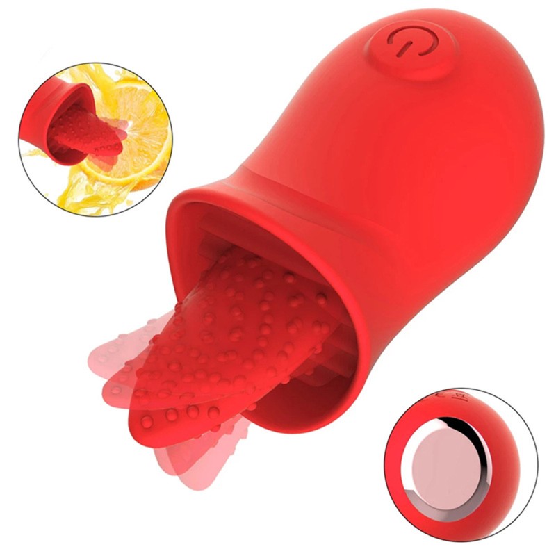 Women Silicone Sucking Tongue Female Vibrator 10 Frequency Usb Charging Clitoris Stimulator G Spot Sex Toys Massage Tools Red Women Silicone Sucking Tongue Female Vibrator 10 Frequency Usb Charging Clitoris Stimulator G Spot Sex Toys Massage Tools Red