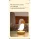 Wooden Bird Night Light USB Charging Stepless Dimming LED Table Lamp with Bluetooth-compatible Speaker