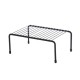 Wrought Iron Storage Rack Kitchen Stackable Seasoning Bowl Finishing Rack Organizer Black S