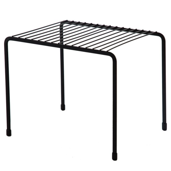 Wrought Iron Storage Rack Kitchen Stackable Seasoning Bowl Finishing Rack Organizer White S